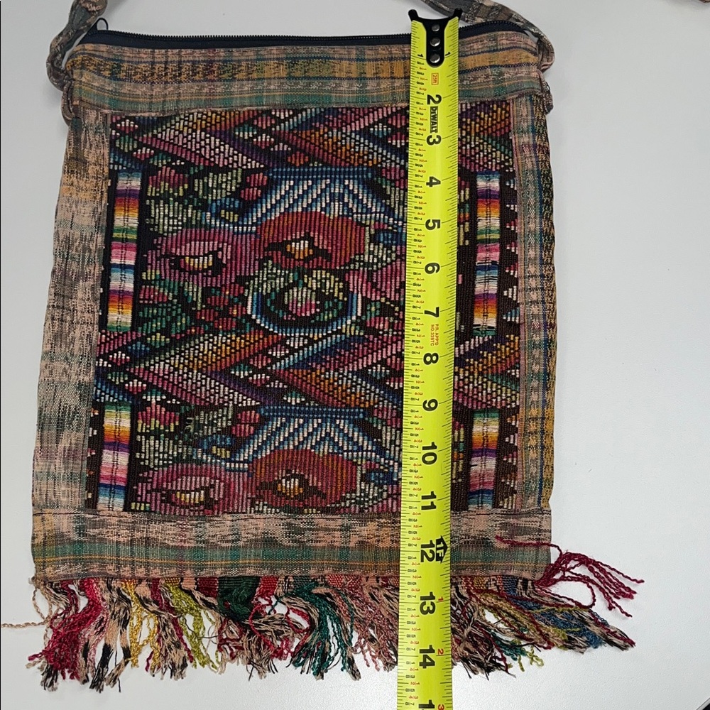 Source Unknown Colorful Patterned Crossbody Bag - image 3